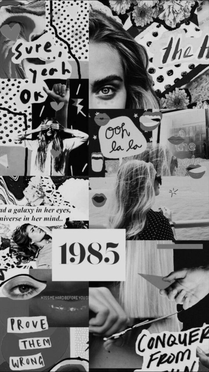 Featured image of post Aesthetic Collage Wallpapers Black And White