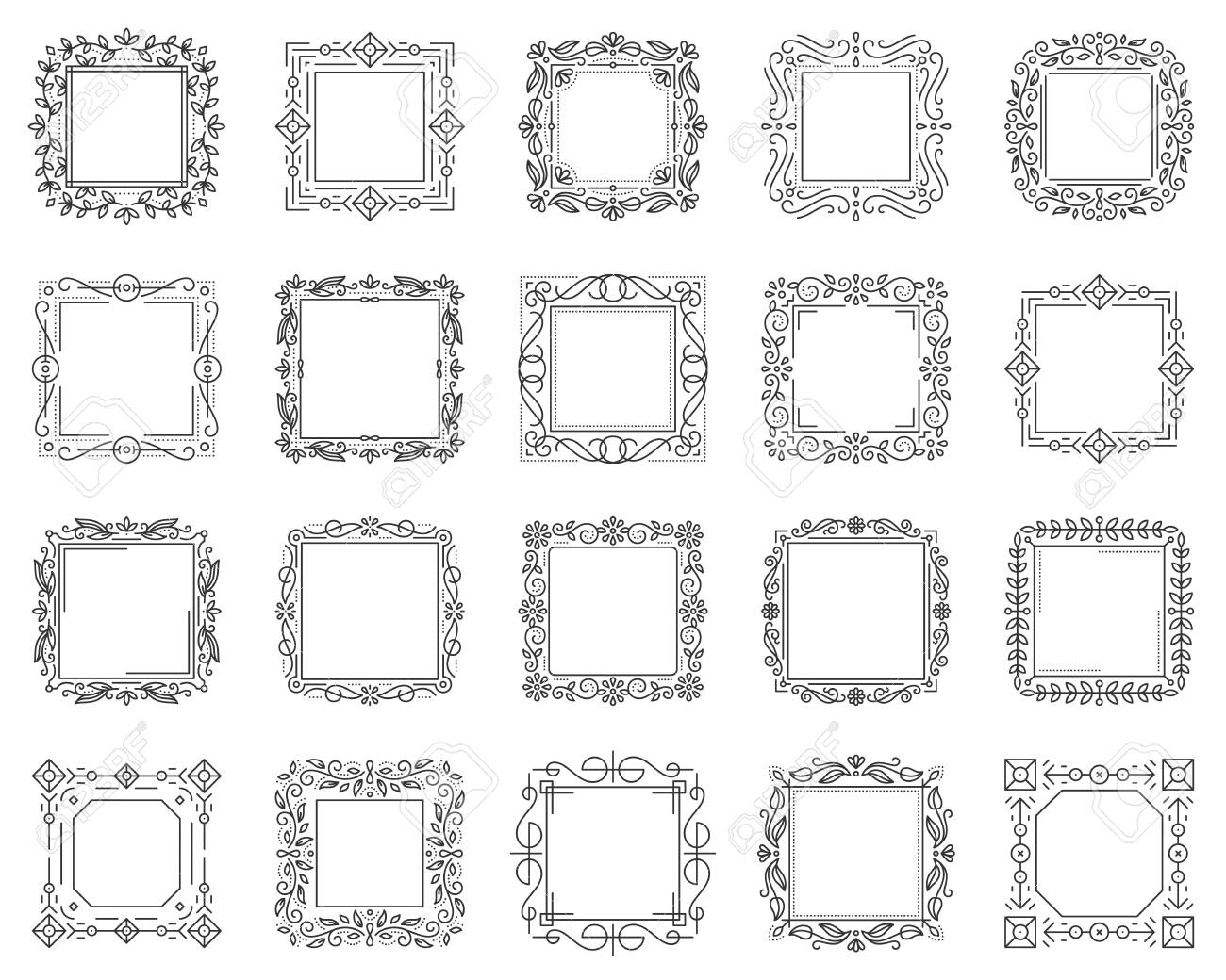 Featured image of post Border Outline Design Square