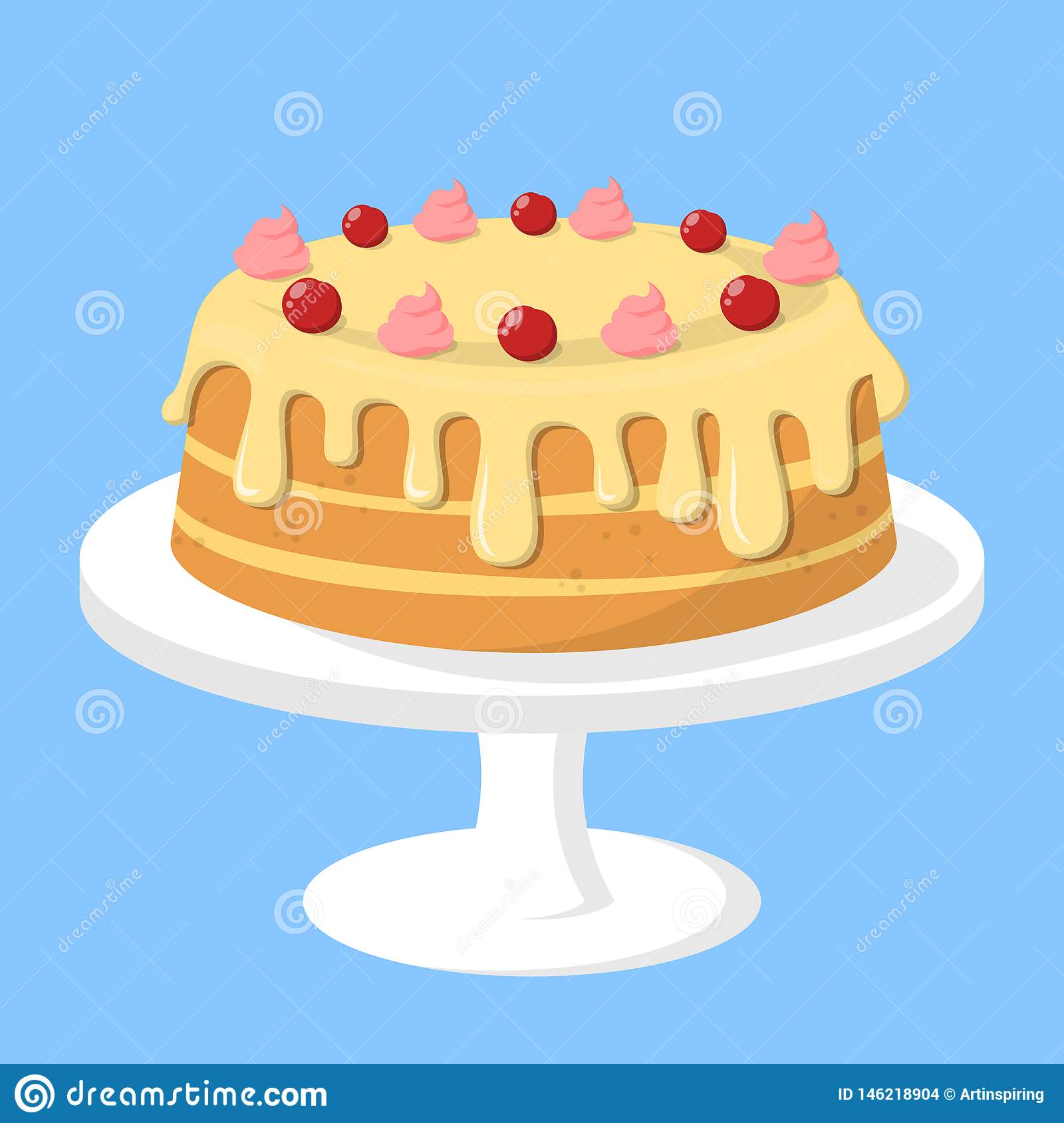 Featured image of post Cake On A Plate Cartoon
