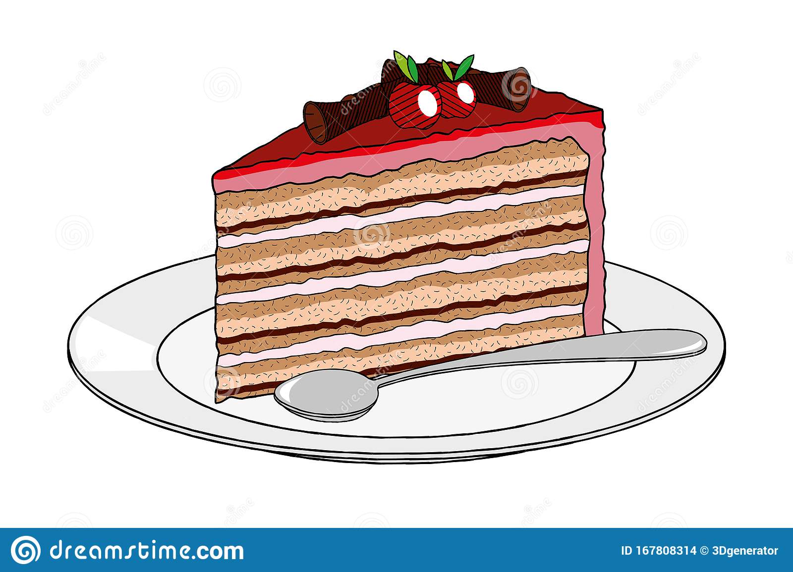 Featured image of post Cake On A Plate Clipart