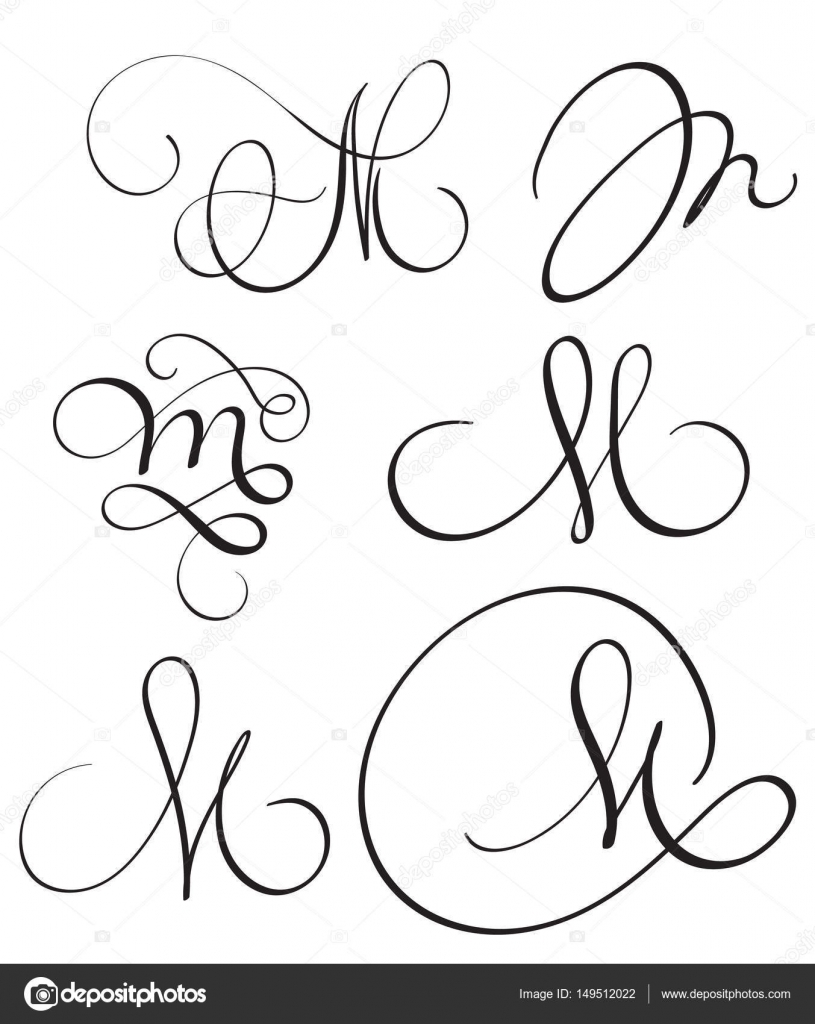 Featured image of post Calligraphy Letter Decorative M