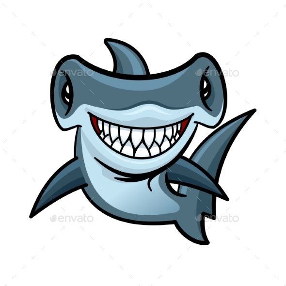 Featured image of post Cartoon Pictures Of Hammerhead Sharks