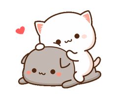 Featured image of post Cat Kiss Gif Cartoon