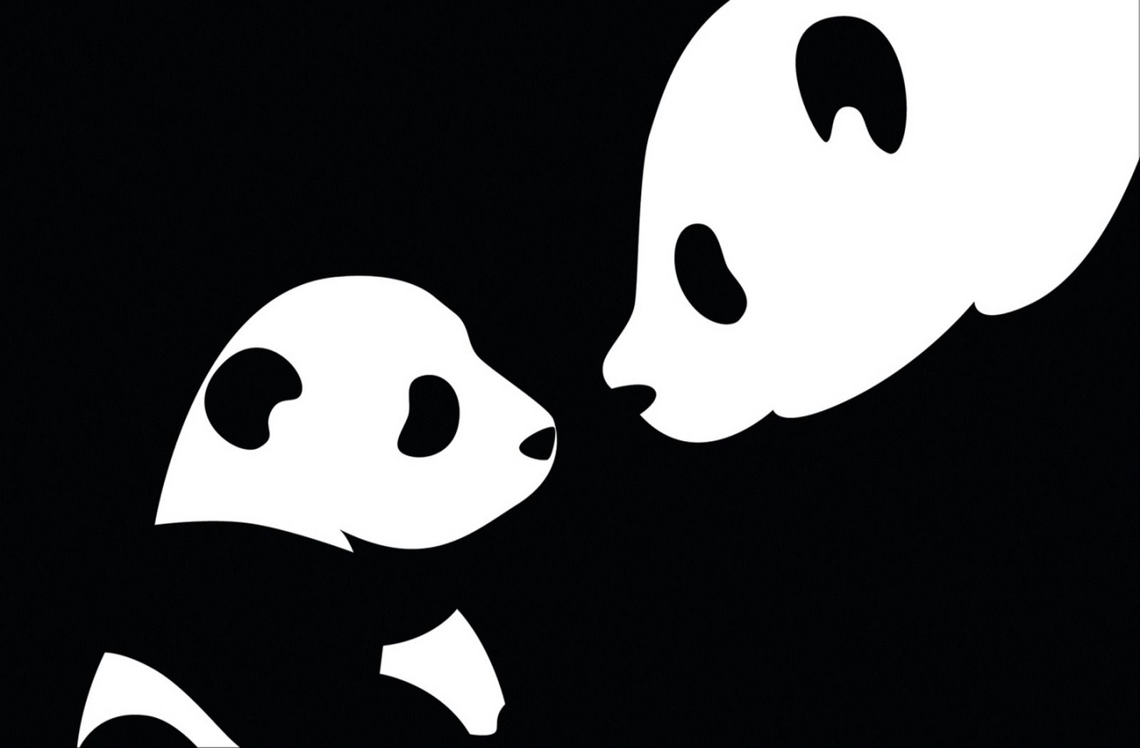 Featured image of post Cute Animal Black And White Wallpaper