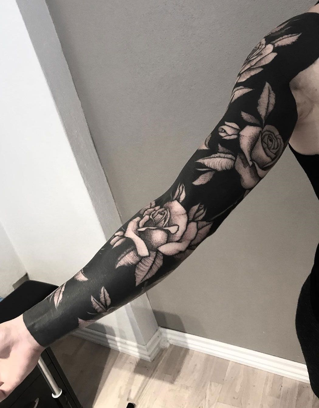 Featured image of post Dark Black Background Tattoo