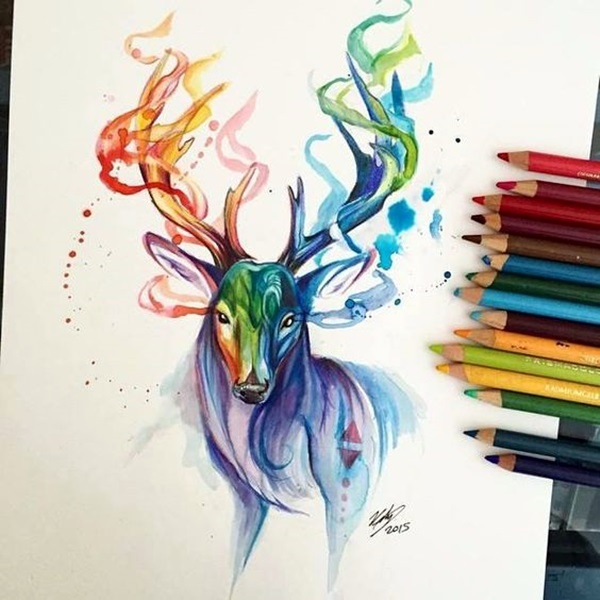 photo Easy Beginners Easy Colored Pencil Drawing Ideas free jupiter