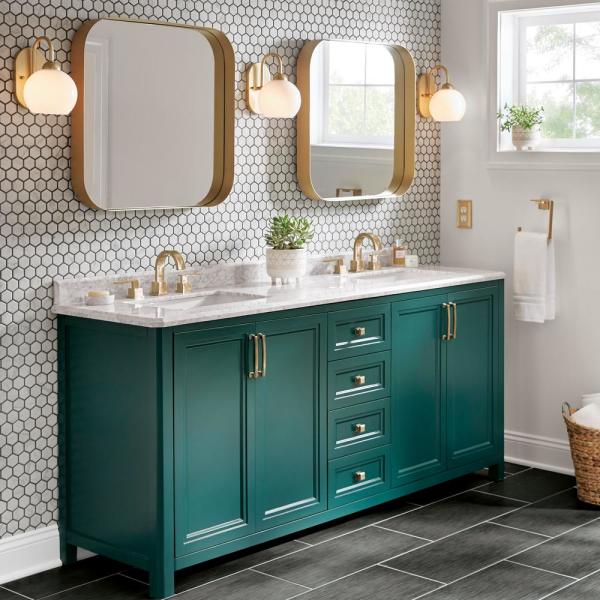 Featured image of post Emerald Bathroom Vanity