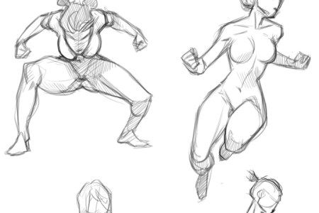 Featured image of post Female Action Poses Drawing