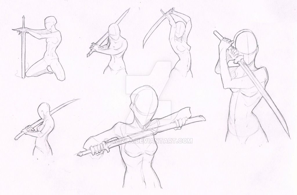 Featured image of post Female Action Poses Sword