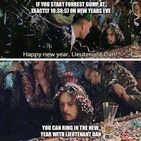 Featured image of post Forrest Gump Lieutenant Dan New Years