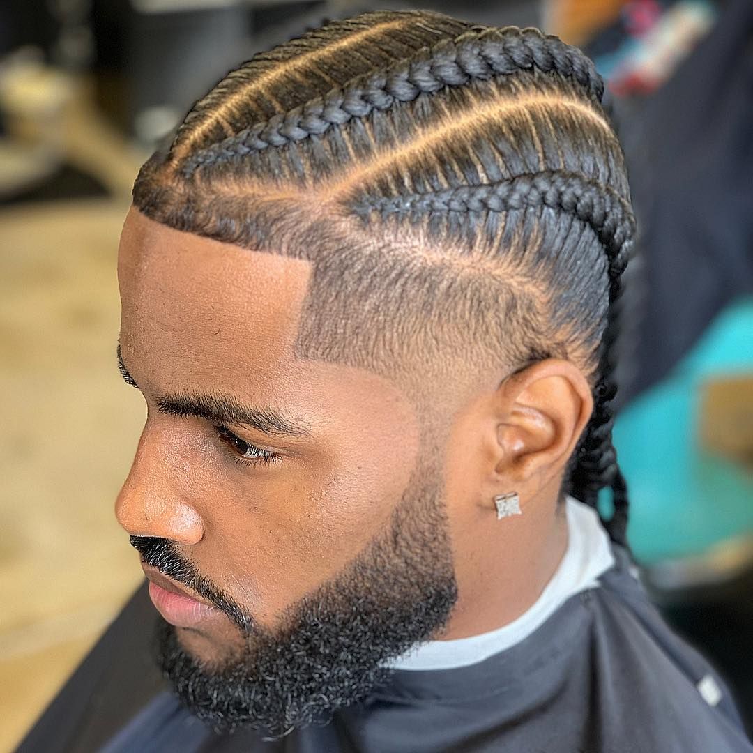 Featured image of post French Braids Men Black