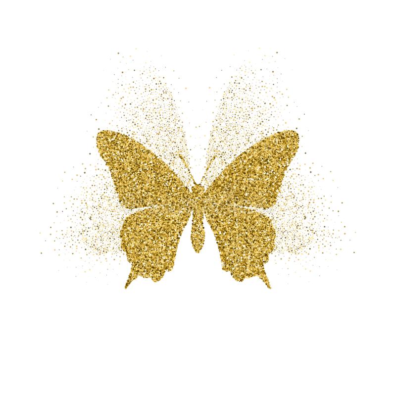Featured image of post Glitter Gold Butterfly Png