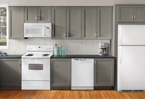 Featured image of post Gray White Kitchen Appliances