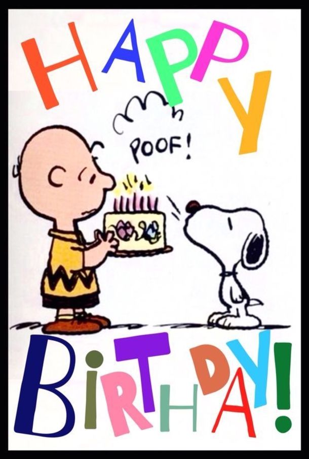 Featured image of post Happy Birthday Charlie Brown Gif