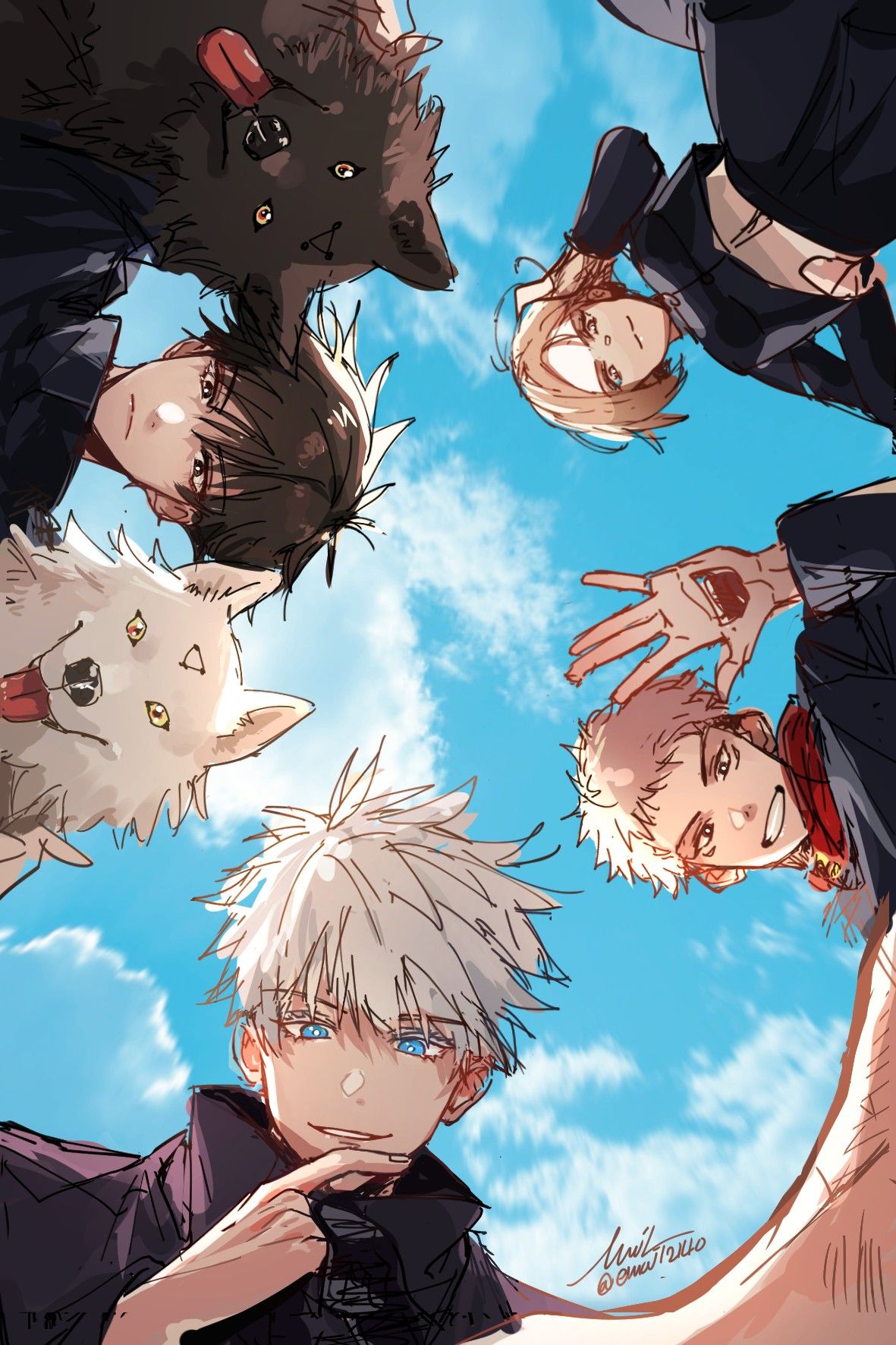 Featured image of post Jujutsu Kaisen Art Pinterest