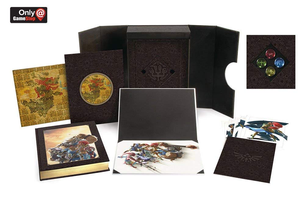 pic Legend Of Zelda Breath Of The Wild Art Book Creating A Champion Hero's Edition the legend of zelda breath of the wild creating a champion hero s edition hardcover book by dark horse comics
