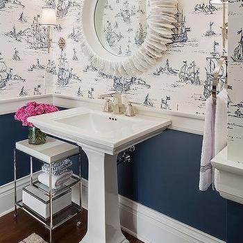 Featured image of post Nautical Wallpaper For Bathroom