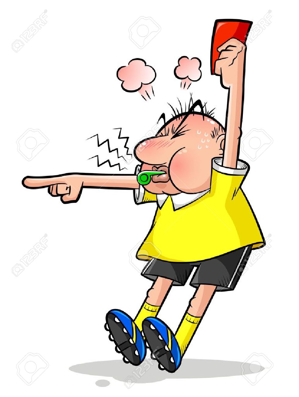 Featured image of post Referee Red Card Cartoon