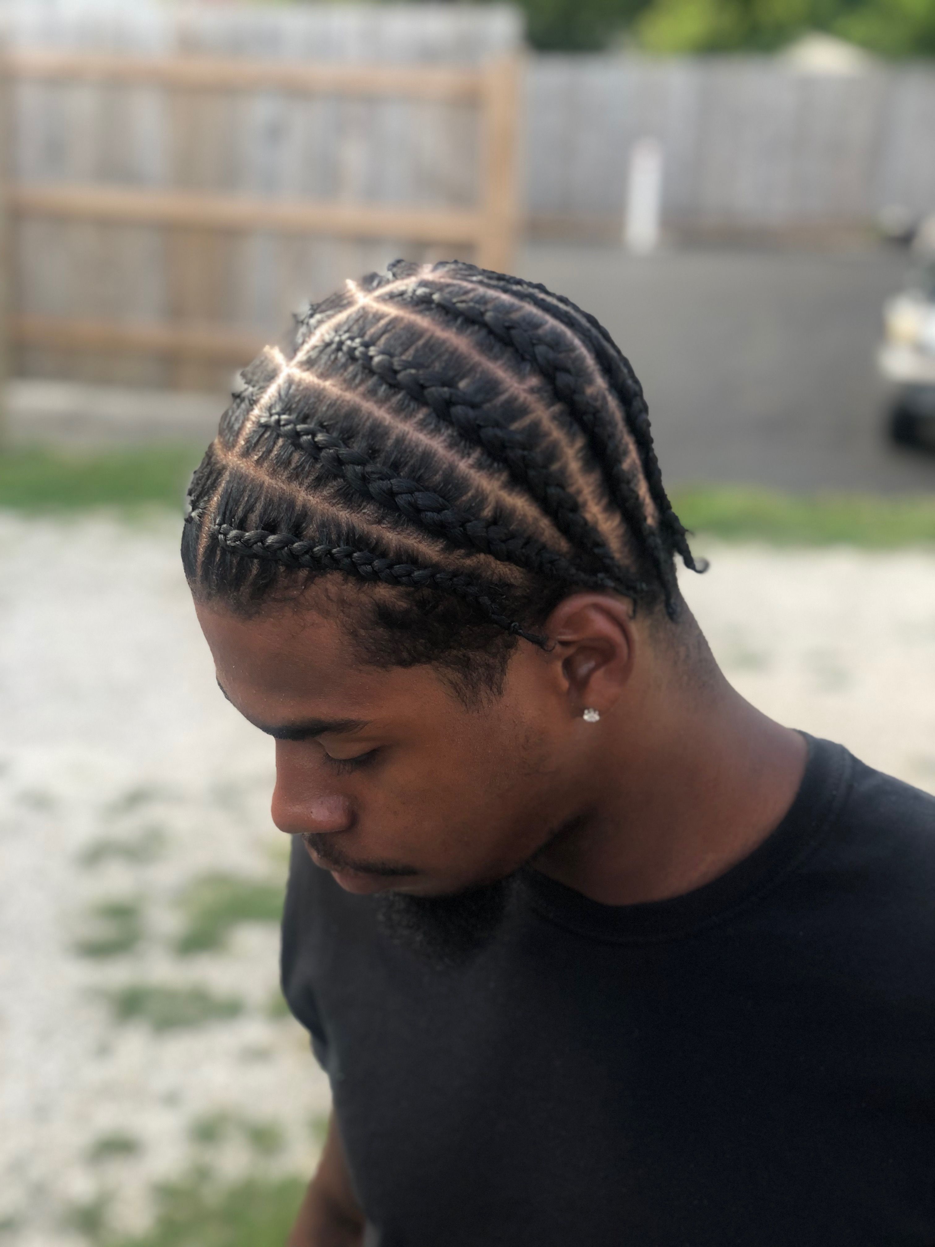 Featured image of post Side Braids Men Black