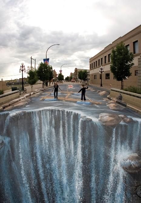 Featured image of post Sidewalk Paintings Optical Illusion
