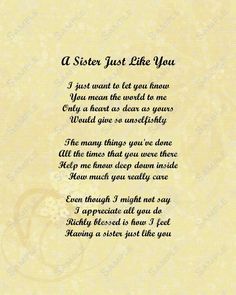 Featured image of post Sister Poems That Make You Cry