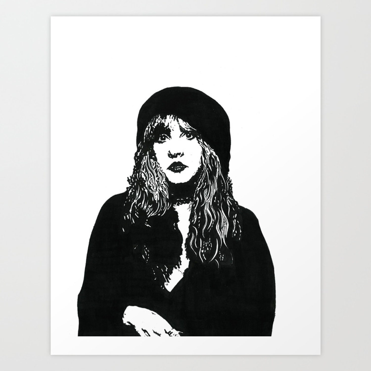 Featured image of post Stevie Nicks Black And White Art