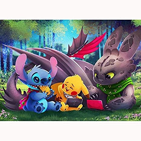 Featured image of post Toothless And Pikachu And Stitch