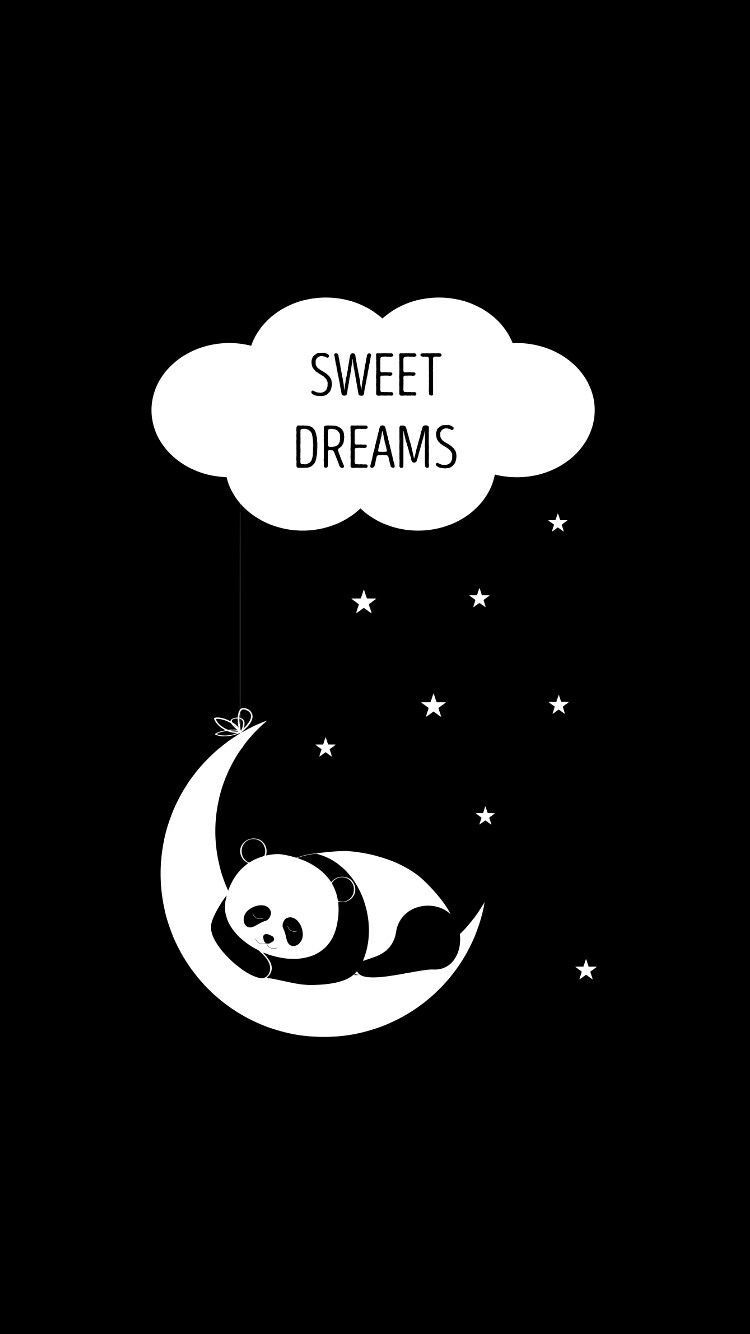 Featured image of post Wallpaper Panda Lucu Black